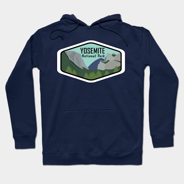 Yosemite National Park Hoodie by abbyhikeshop